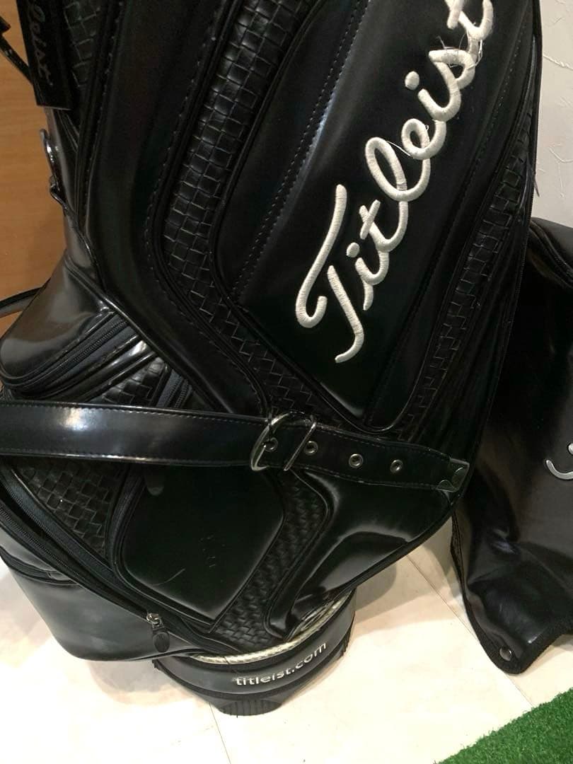 希少　完売　タイトリスト　キャディバッグ　3点式　ブラック