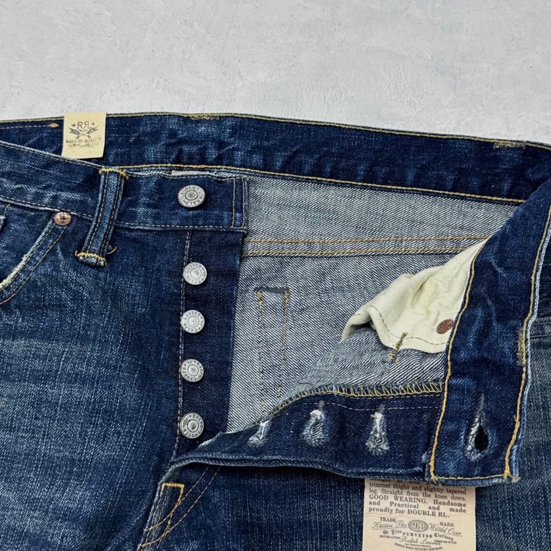 新品RRLダブルアールエル YOSEMITE ローストレート デニム アメリカ製