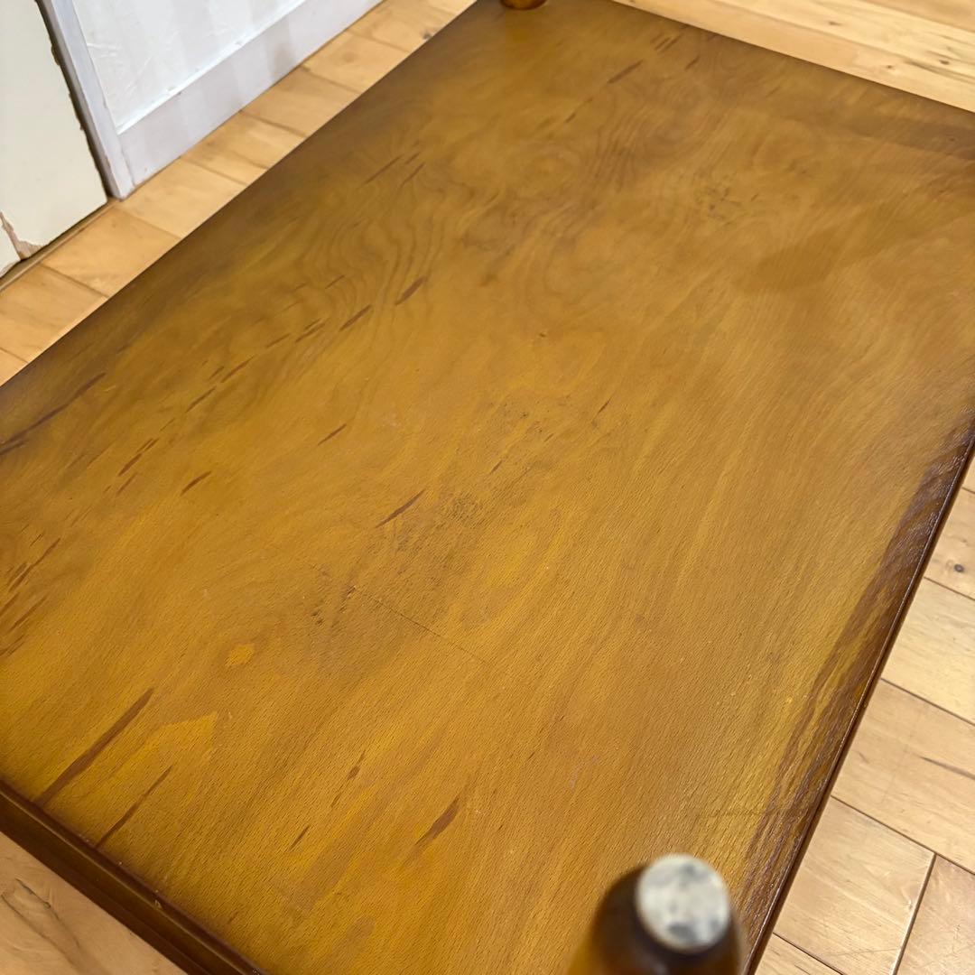 ☆昭和レトロ☆アンティーク　コレクションテーブル　ニチハン　コーヒーテーブル
