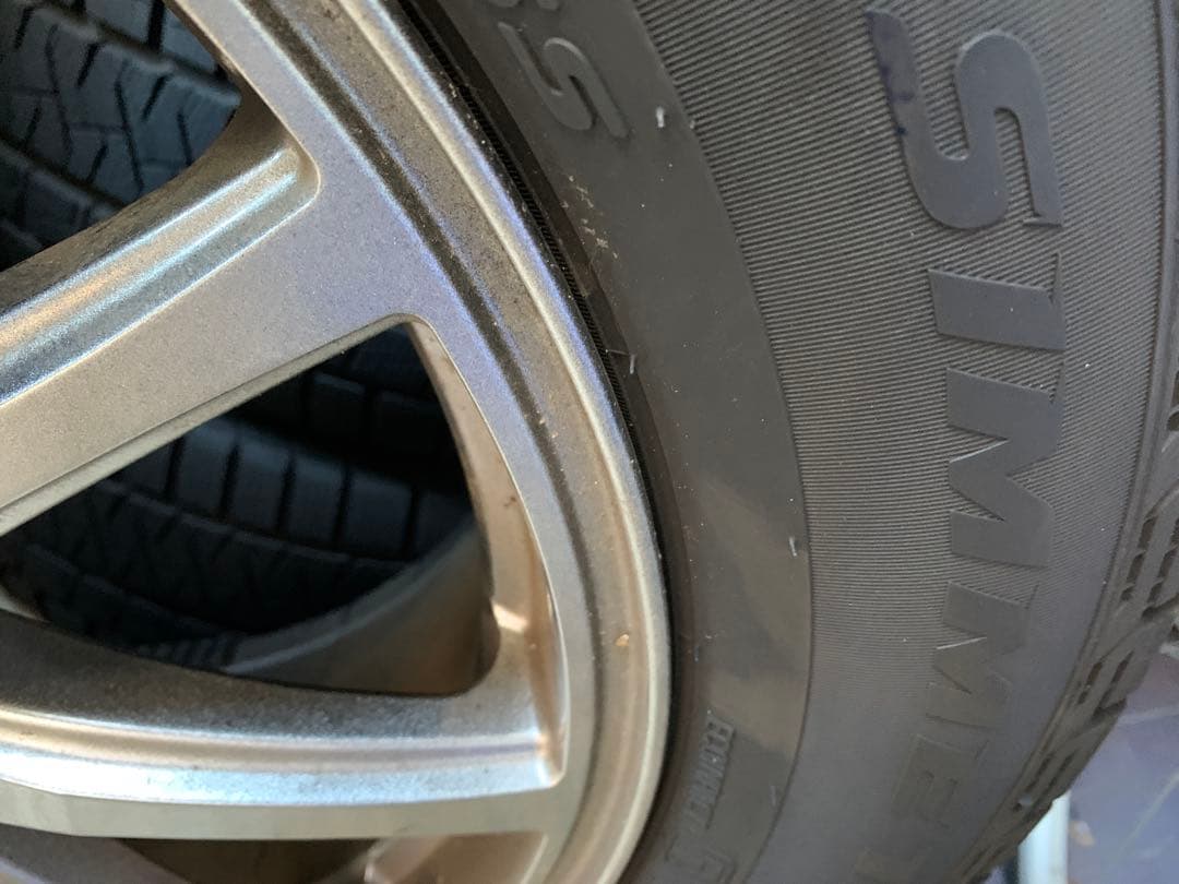 kent　シルバー5スポークホイールとピレリタイヤセット