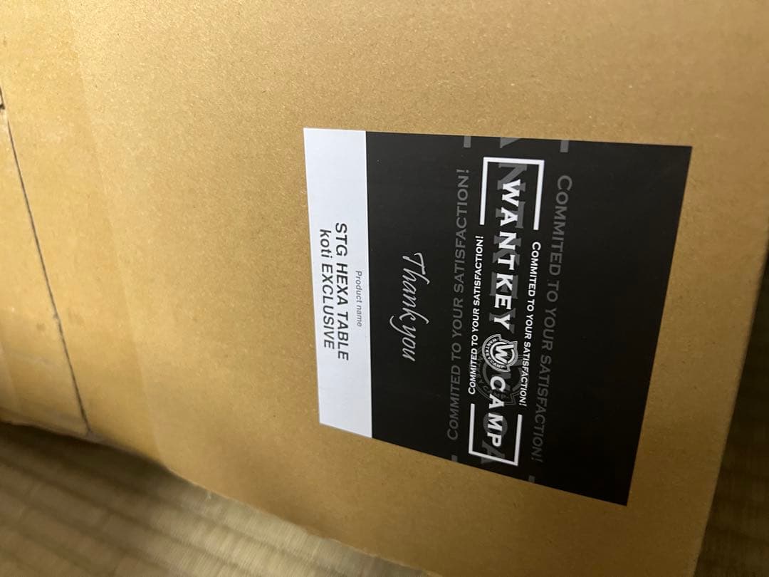 koti別注　WANTKEY STG TABLE WANTKEY CAMP