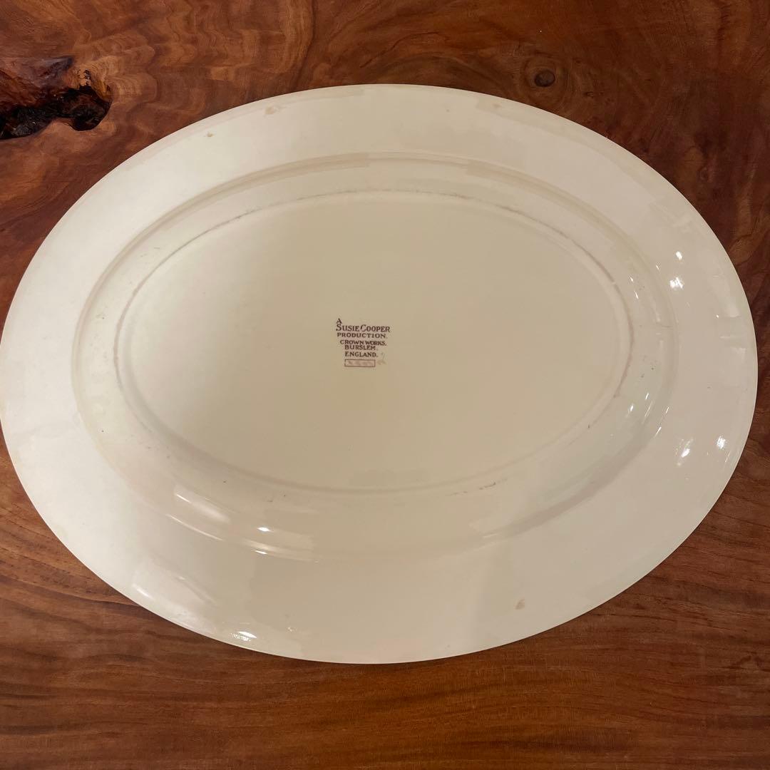 【Susie Cooper 】スージークーパー ドレスデンスプレイ プレート