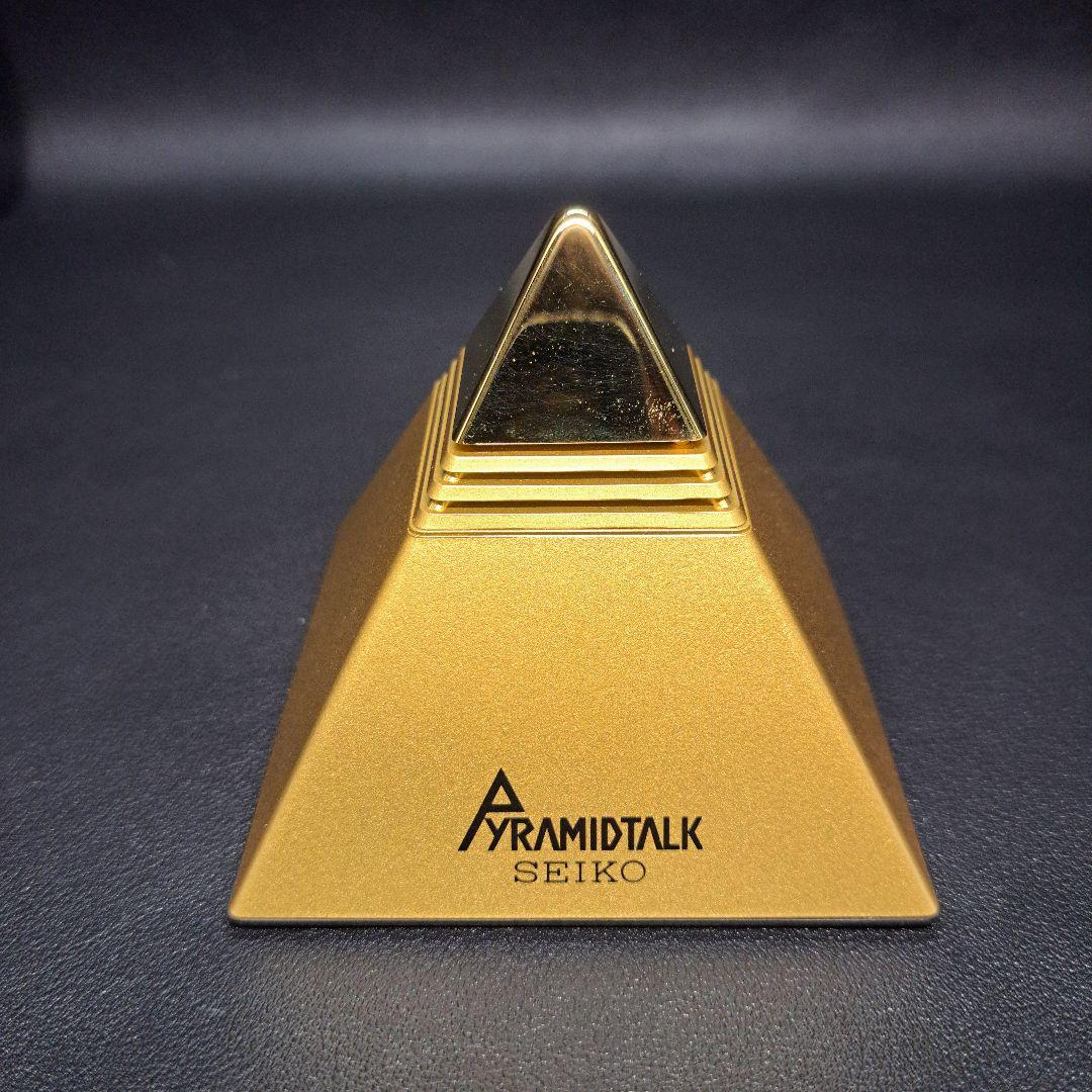 SEIKO　セイコー　ピラミッドトーク　目覚まし時計　デッドストック　昭和レトロ