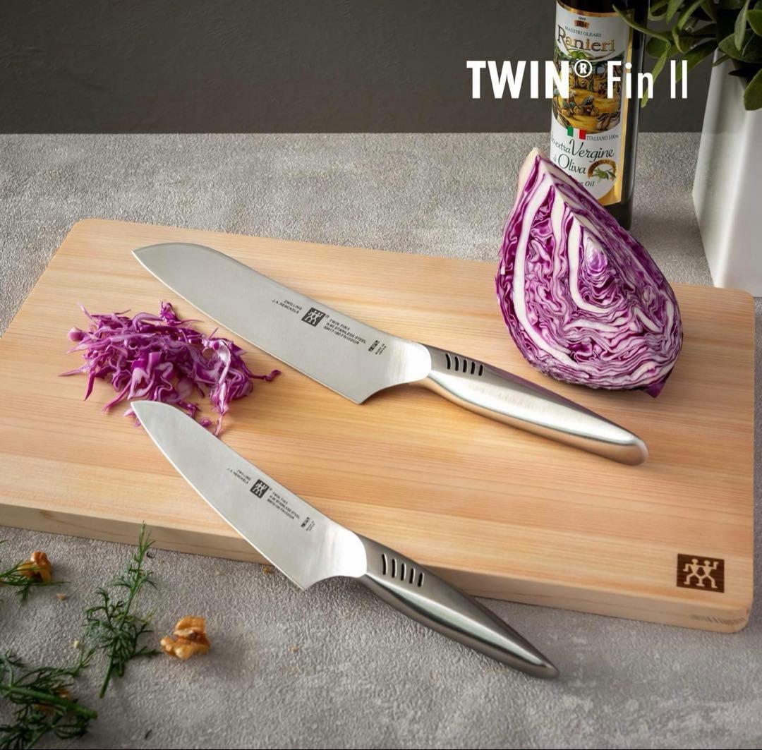 Zwilling ツインフィン2 マルチパーパス/シェフ/ペティ 3pcsセット