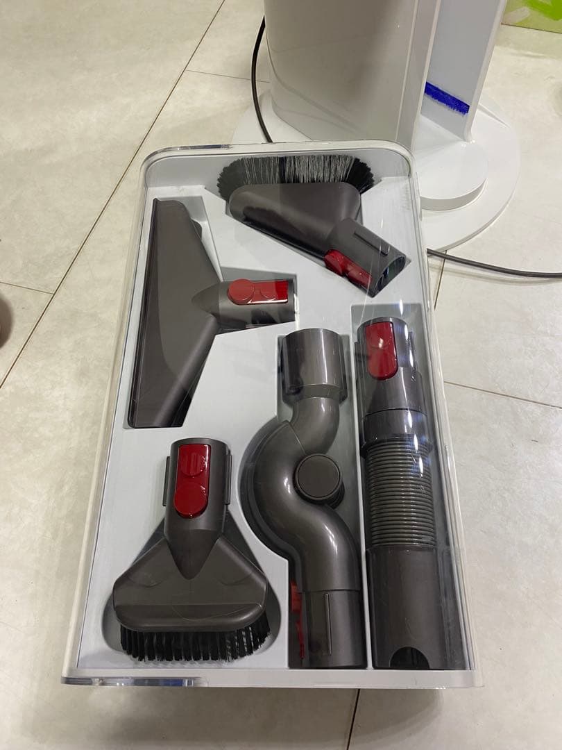 【美品】dyson SV12　純正フロアドック付エコーモード51分続く運転