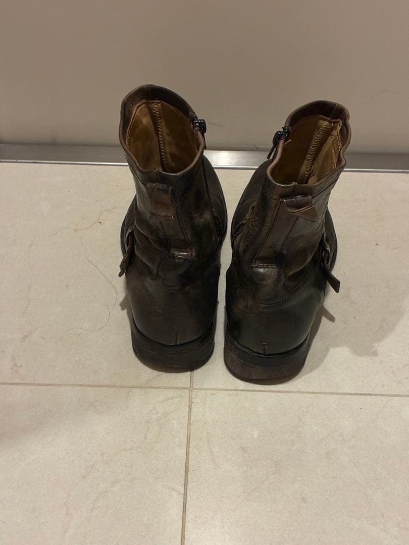 mau カヴァリーニ 本革 エンジニアブーツ