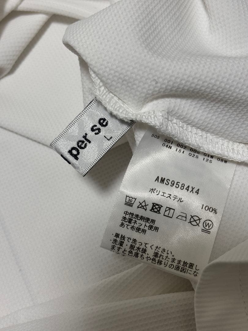 and pre se モックネックシャツ　サイズL