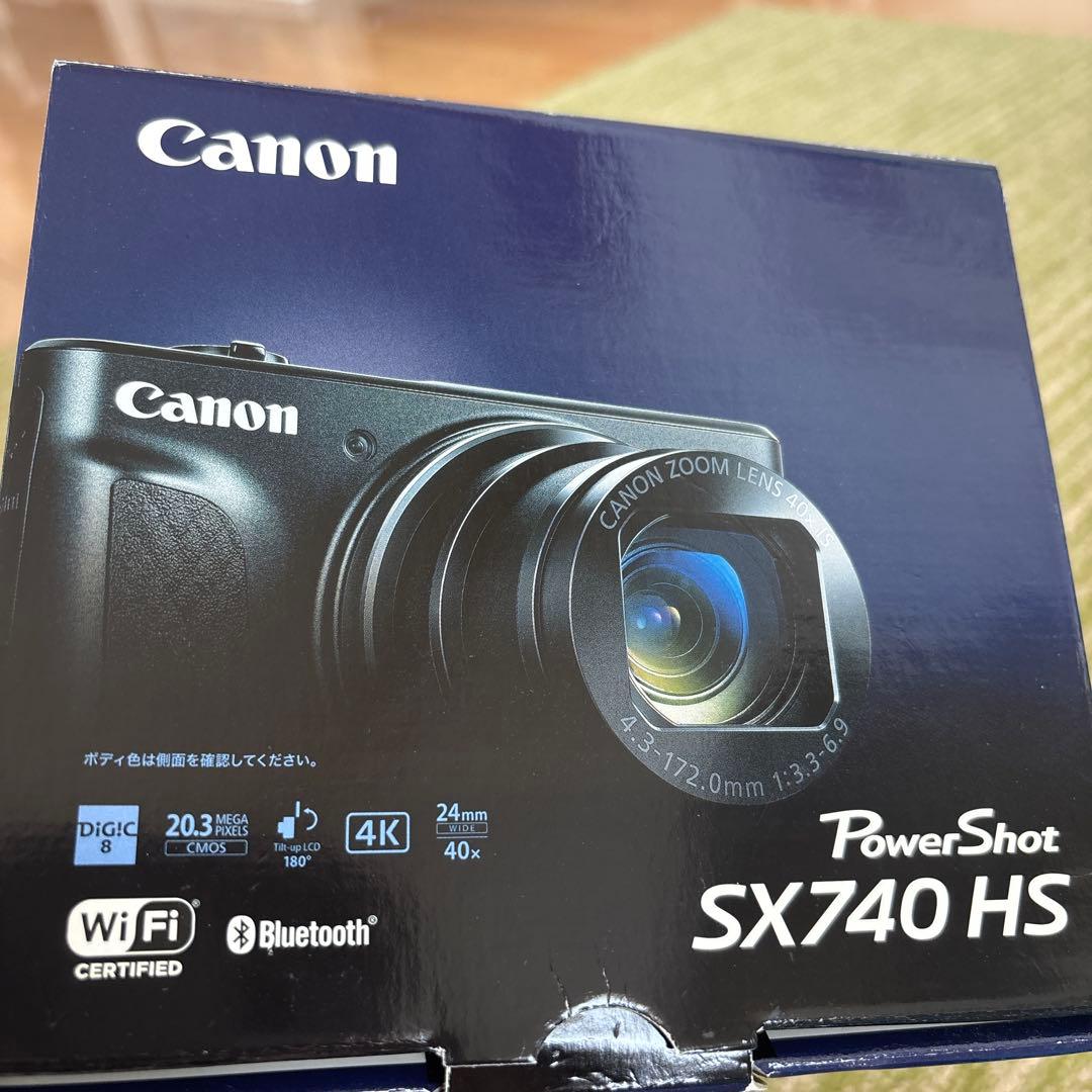 【５日まで値下げ！】美品 Canon SX740HS power shot