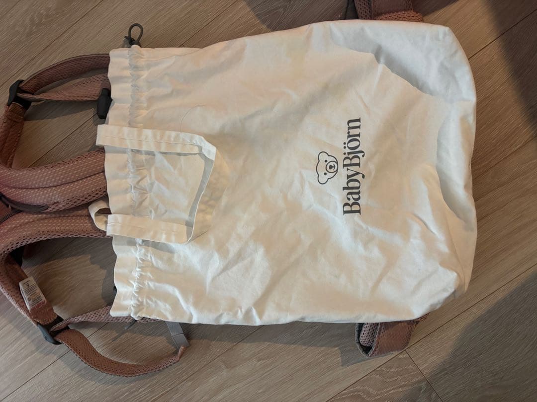 BabyBjörn 抱っこ紐 ピンク メッシュ