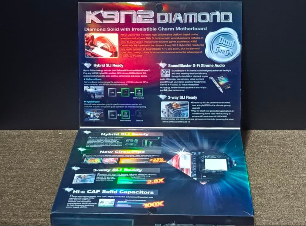 【希少 フルセット】MSI K9N2 780a SLI AM2+ SLI