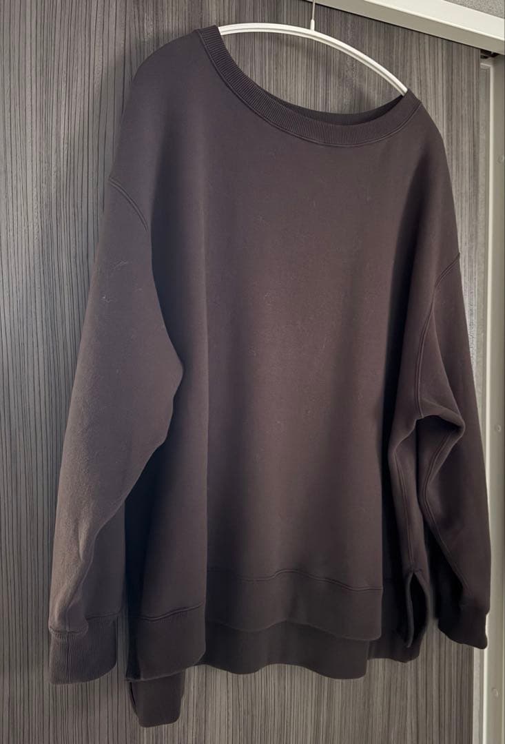 FRAMeWORK ボートネックワイドスウェット