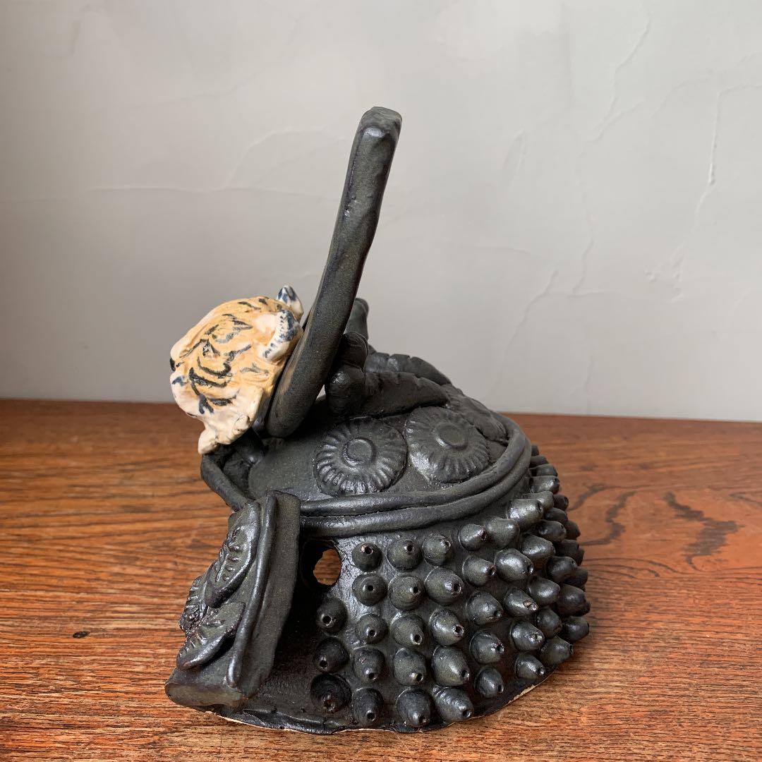 妻の作った　虎の兜　端午の節句