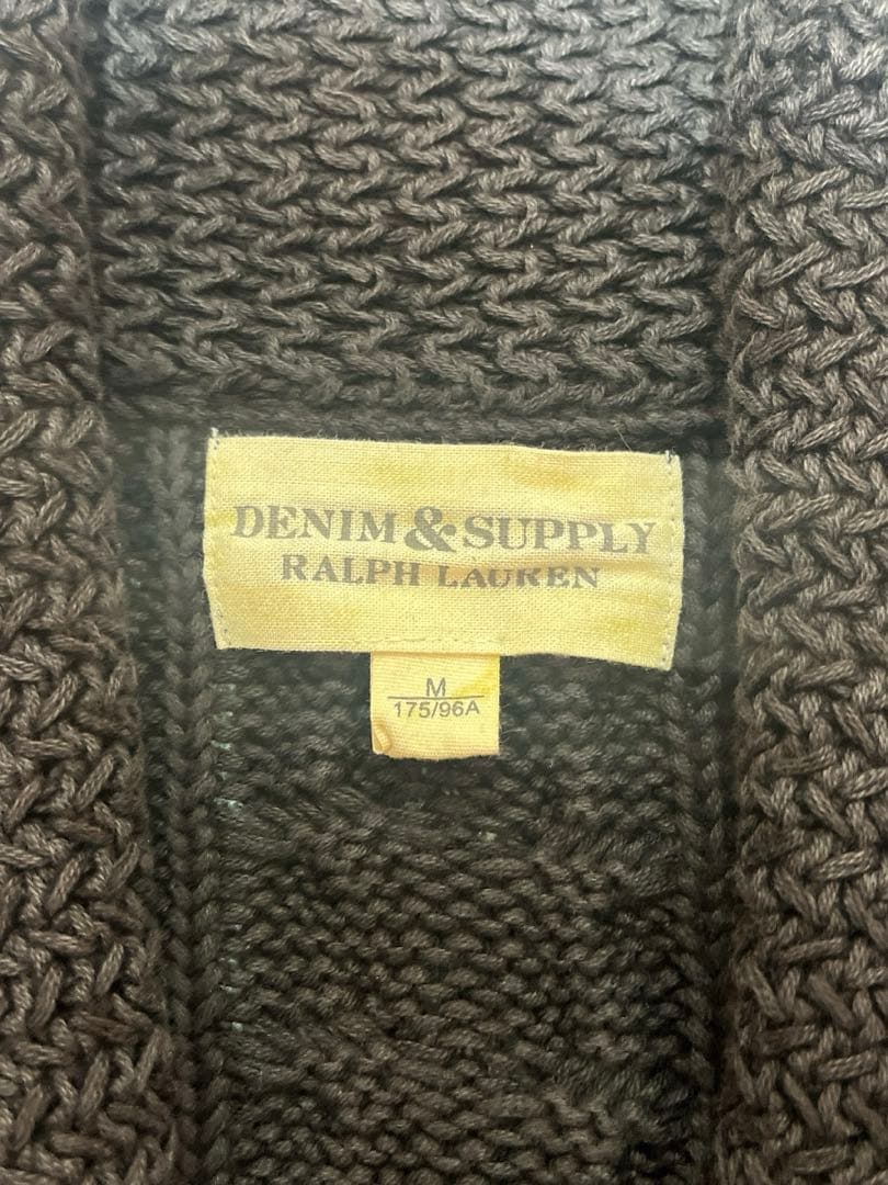 DENIM SUPPLY RALPH LAUREN 黒カーディガンRRL