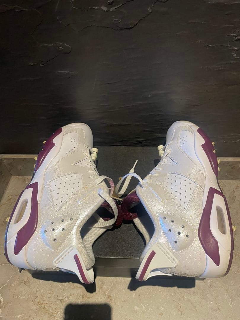 Jordan エア ジョーダン 6 ホワイト/バーガンディ