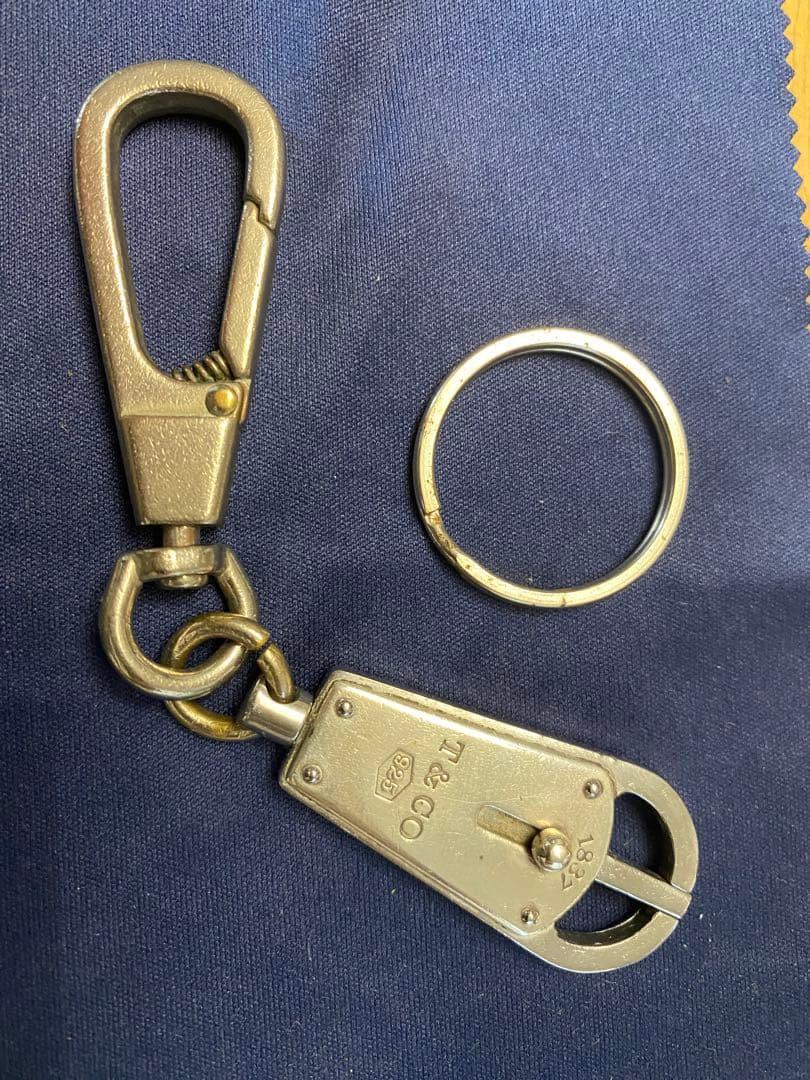 T&CO 1837 シルバー キーホルダー