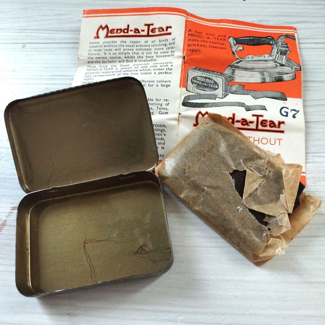 アンティーク　LE RAJAH キャラメル缶、スイスジュエリーケース、イギリス缶