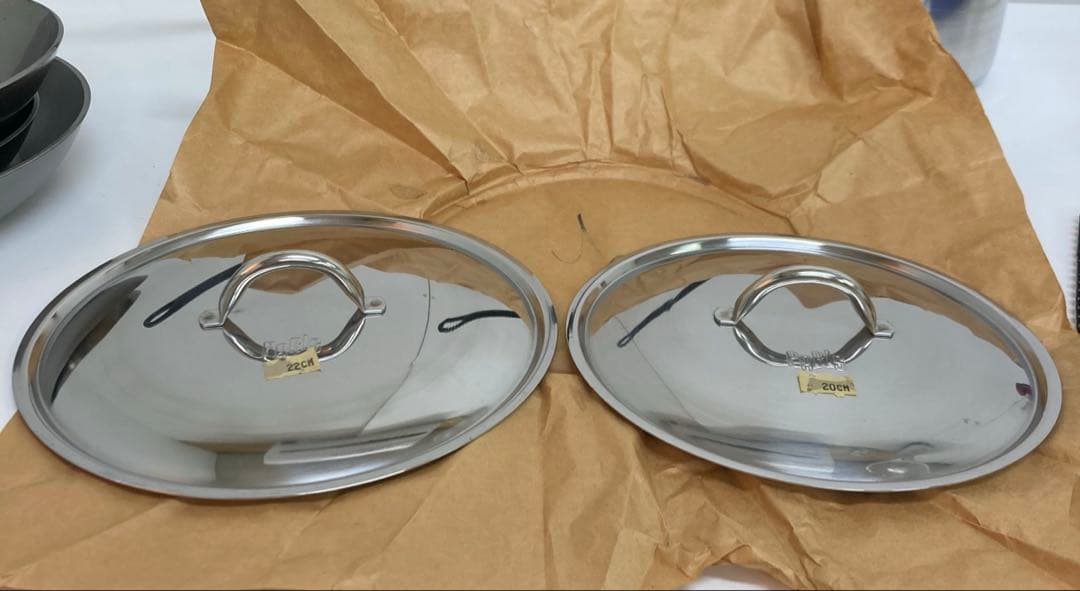 B282-19 mauviel ムヴィエール ？　片手鍋セット　フライパン