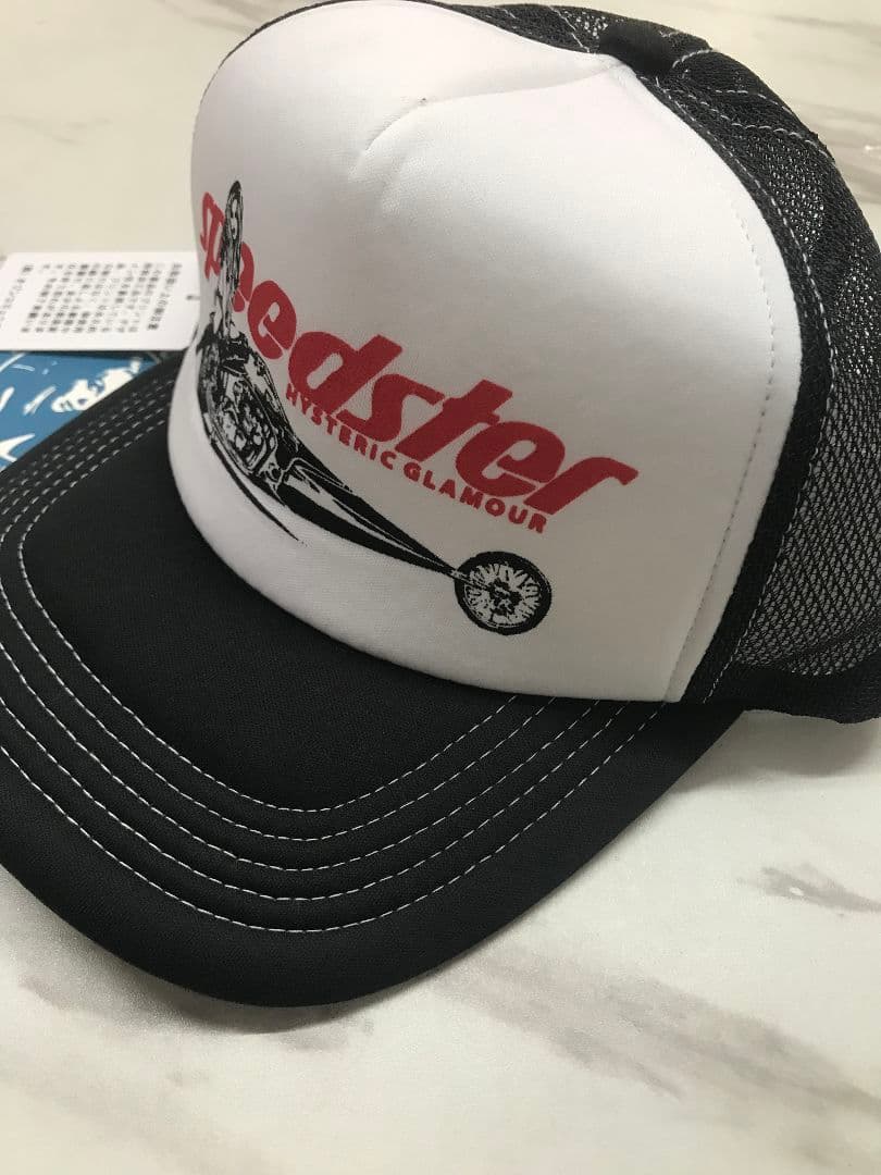 【新品未使用】 ヒステリックグラマー　キャップ　GUITAR GIRL 0004