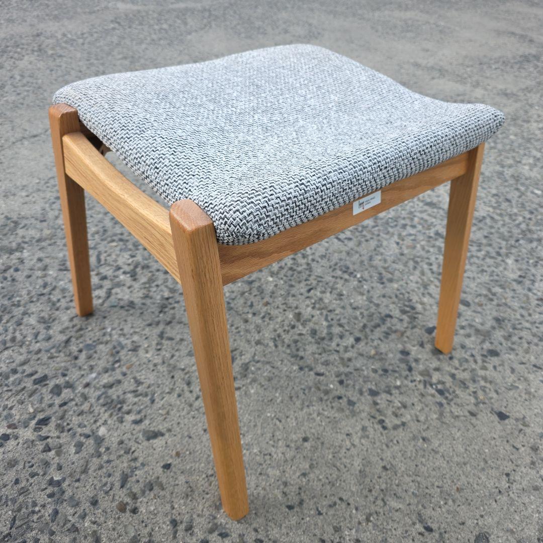 飛騨家具 hidamino 日本製 ミニマリストデザイン スツール グレー