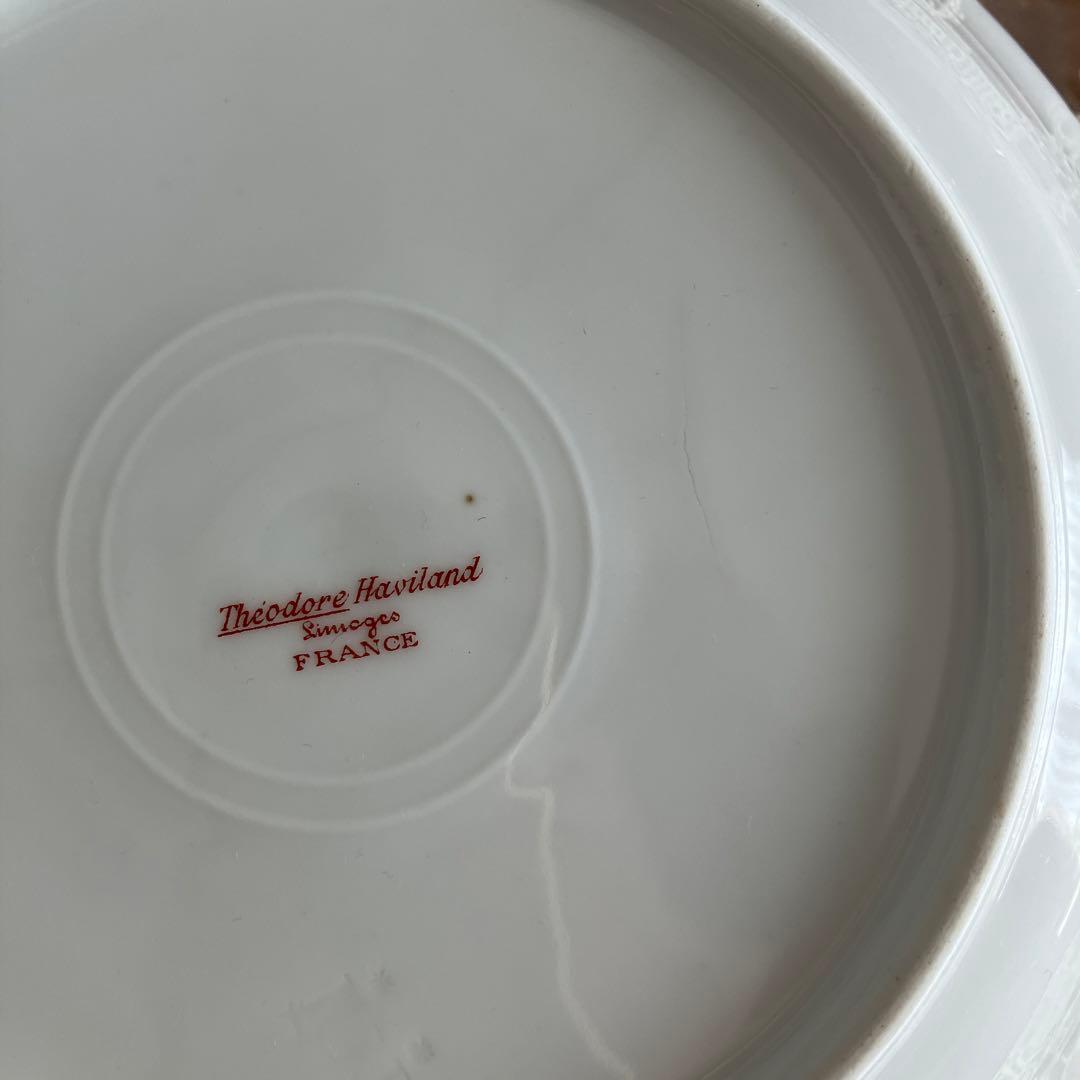 フランスアンティーク　リモージュ　アビランド シュライガー♯330 深皿