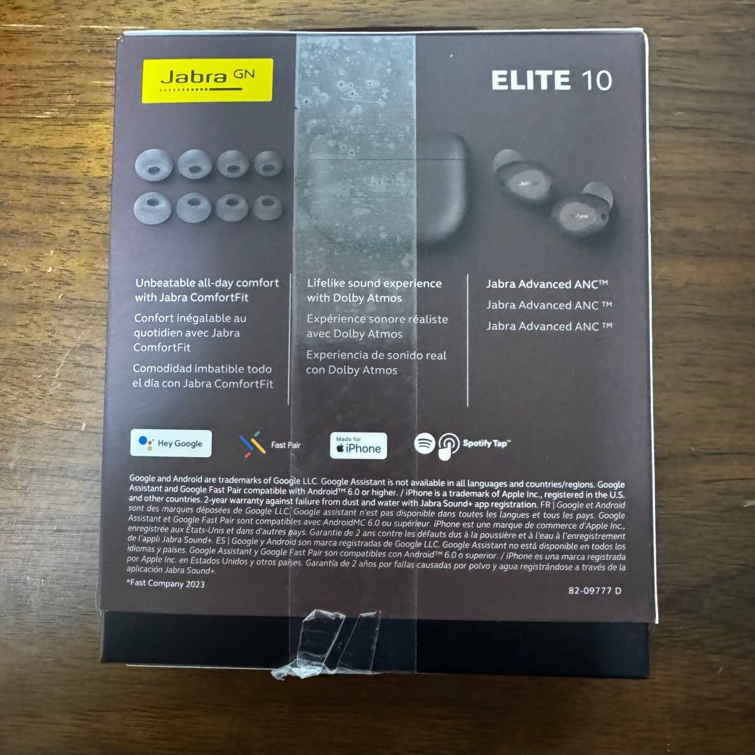 【新品未開封・保証書付き】Jabra Elite 10 ワイヤレスイヤホン