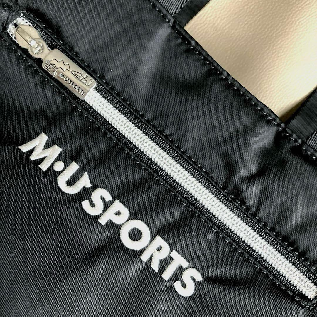 【美品】MU SPORTS トートバッグ カートバッグ ラウンドバッグ