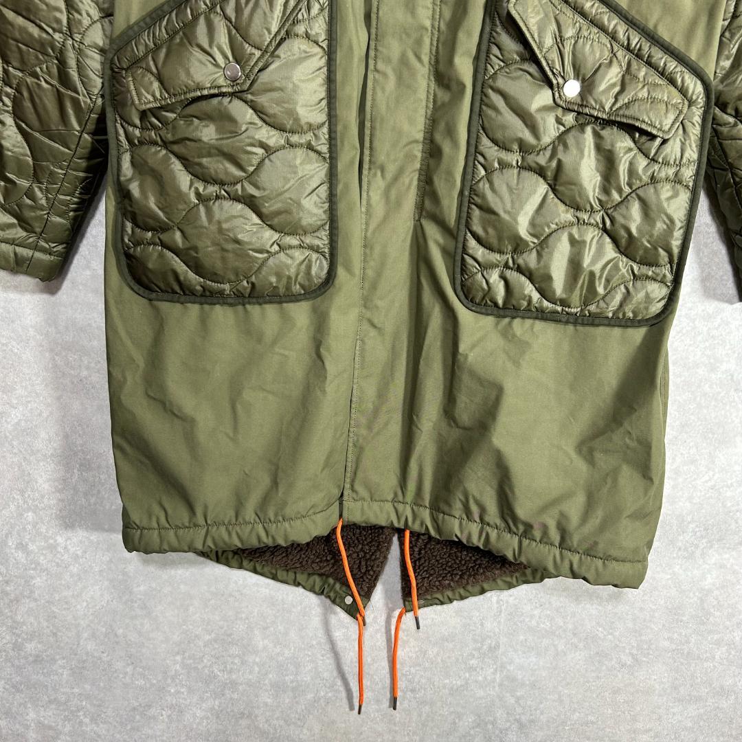 完売モデル　ユナイテッドトウキョウ　モッズコート　キルティング　サイズ1 カーキ