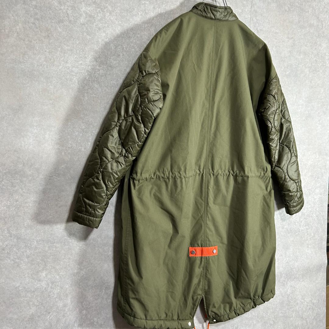 完売モデル　ユナイテッドトウキョウ　モッズコート　キルティング　サイズ1 カーキ