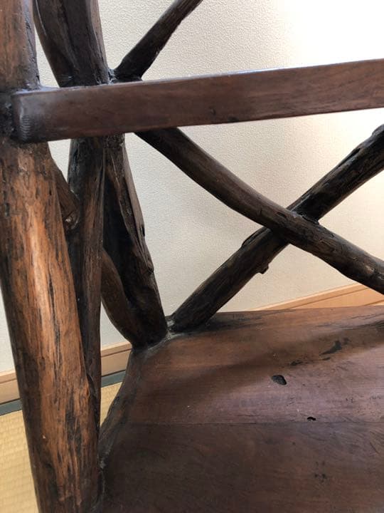 【早い者勝ち】オールドチーク 飾り台 棚 バリ島 アジアン家具