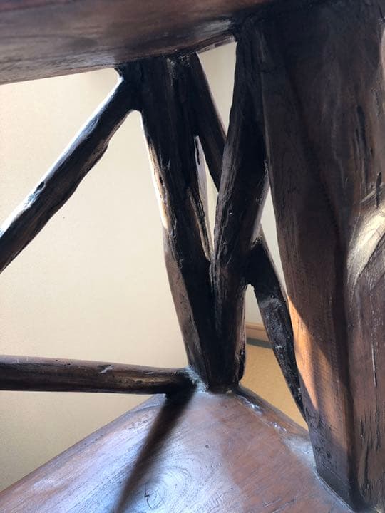 【早い者勝ち】オールドチーク 飾り台 棚 バリ島 アジアン家具