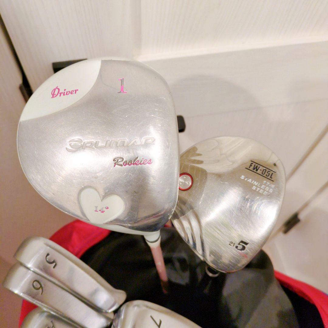 レディース！中古ゴルフクラブセット一式！