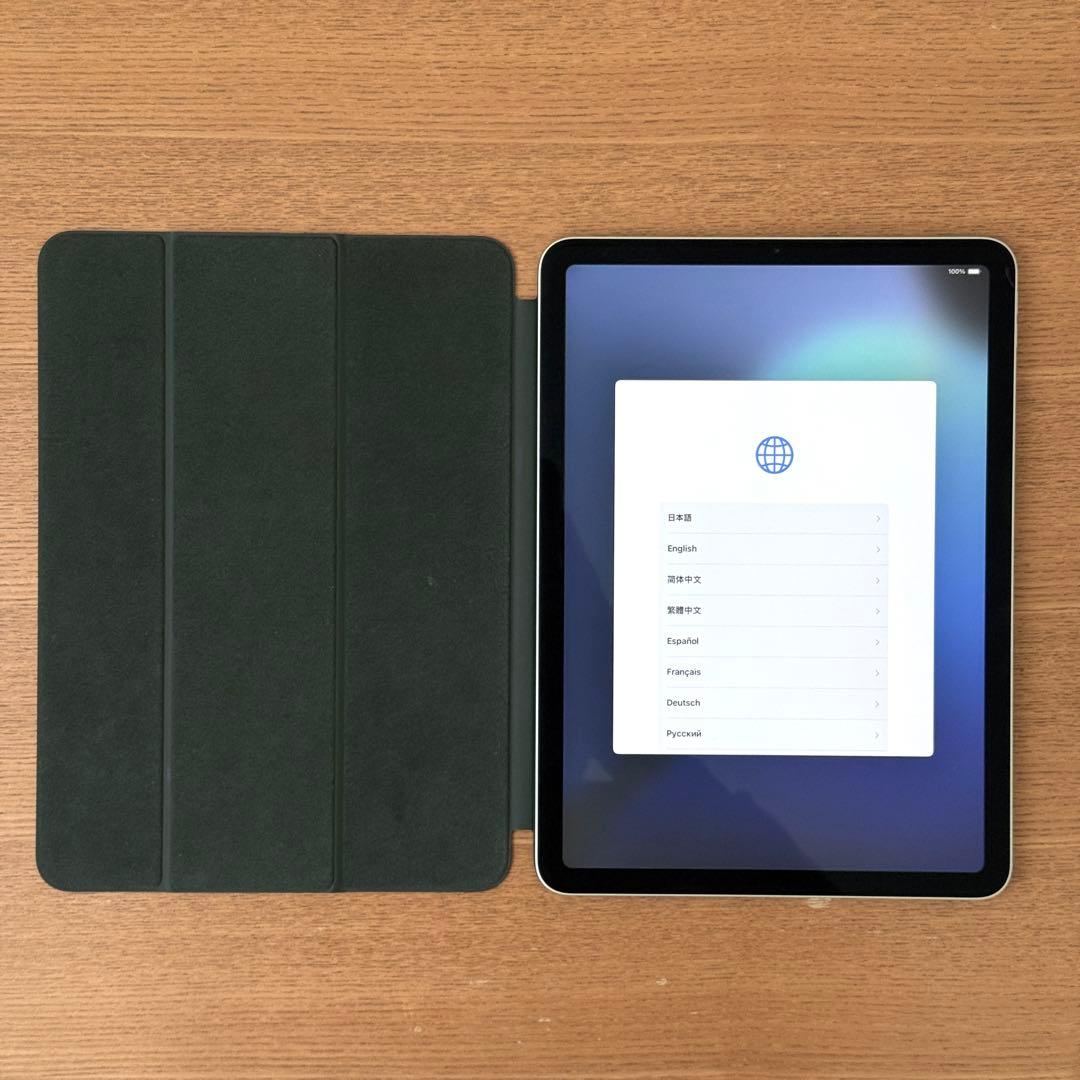 iPad Air 第4世代Wi-Fi グリーン 純正カバー アップルペンシル