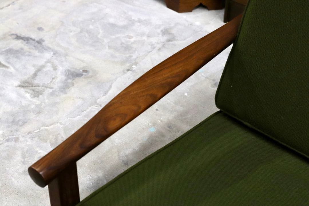 GMHS533C○オールドマルニ / maruni 孔雀 60年代 3人掛けソフ