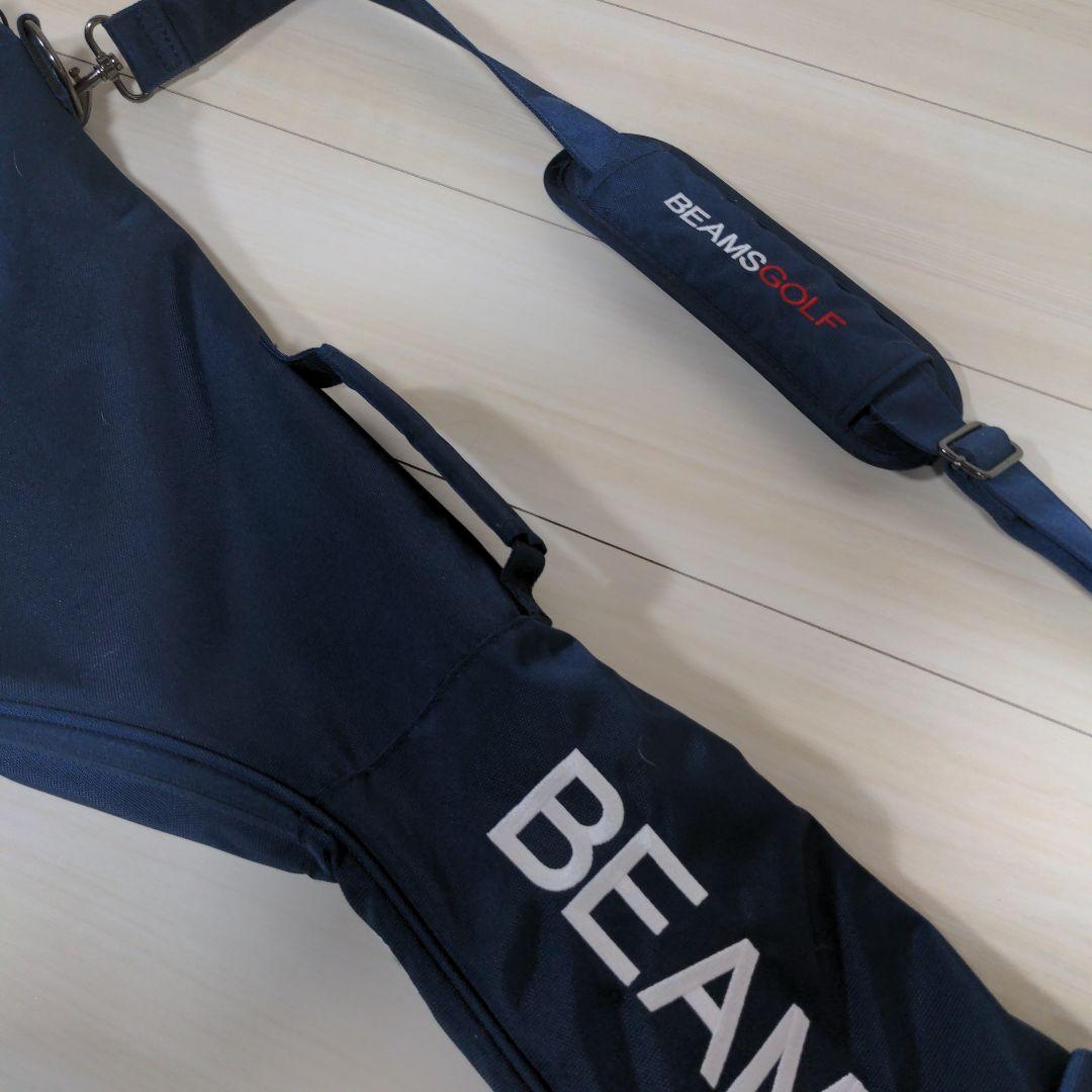 BEAMS GOLF ゴルフバッグ ネイビー