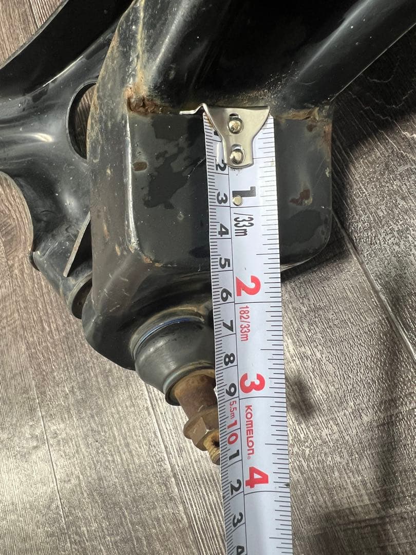 ロアアームスズキスティングレーワゴンR MH23S 新品を20mm延長50mm上