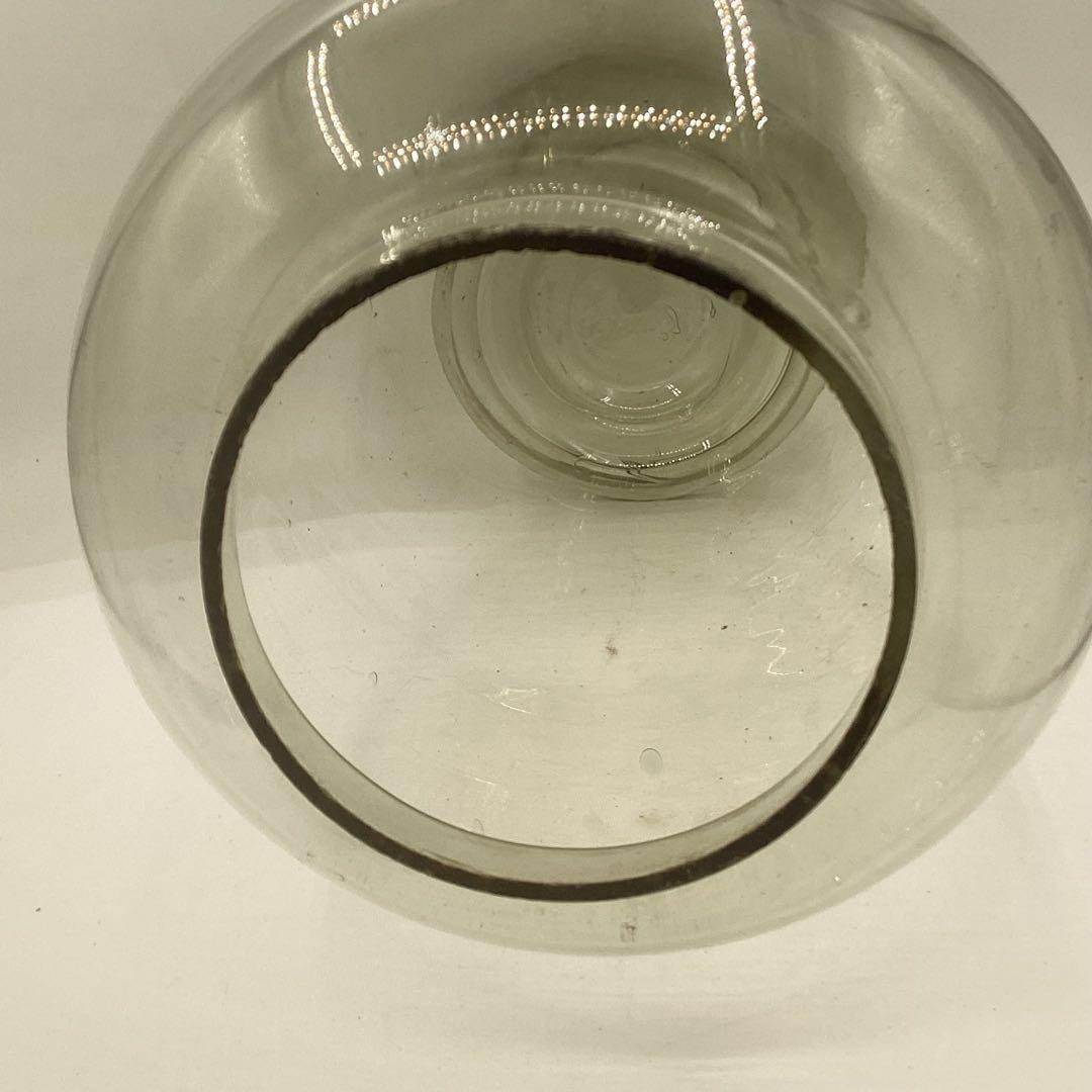 (美品◎送料込)地球瓶 菓子瓶 菓子びん ガラス 昭和レトロ アンティーク②