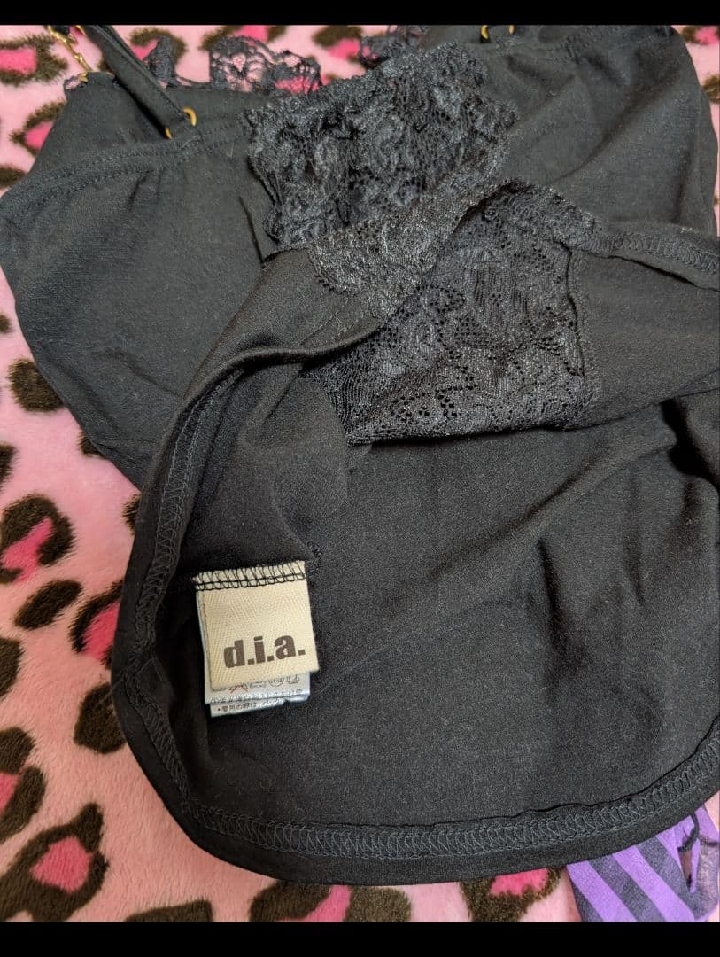 d.i.a. ダイア　トップス　キャミソール　レース　ギャル　レア