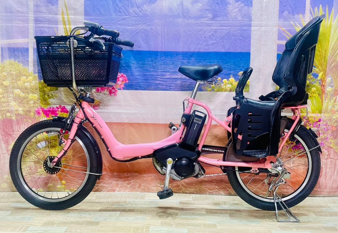 超特価！アンジェリーノ⭐️ブリヂストン子供乗せ電動アシスト自転車Y3441