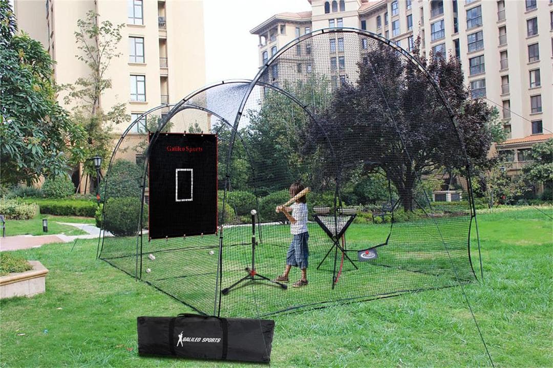 野球バッティングゲージ　野球練習用ネット 　6.7mx3.6mx3m