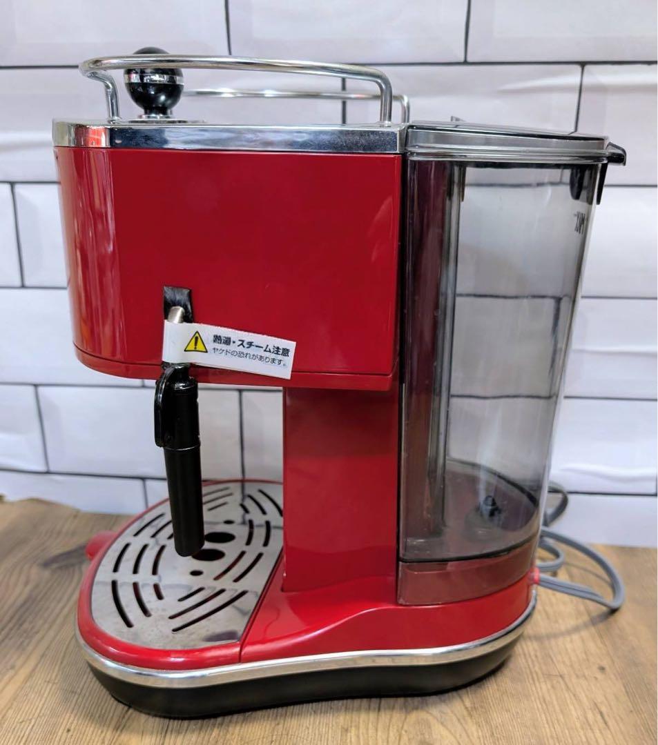 デロンギ エスプレッソ・カプチーノメーカー ECO310 アイコナレッド