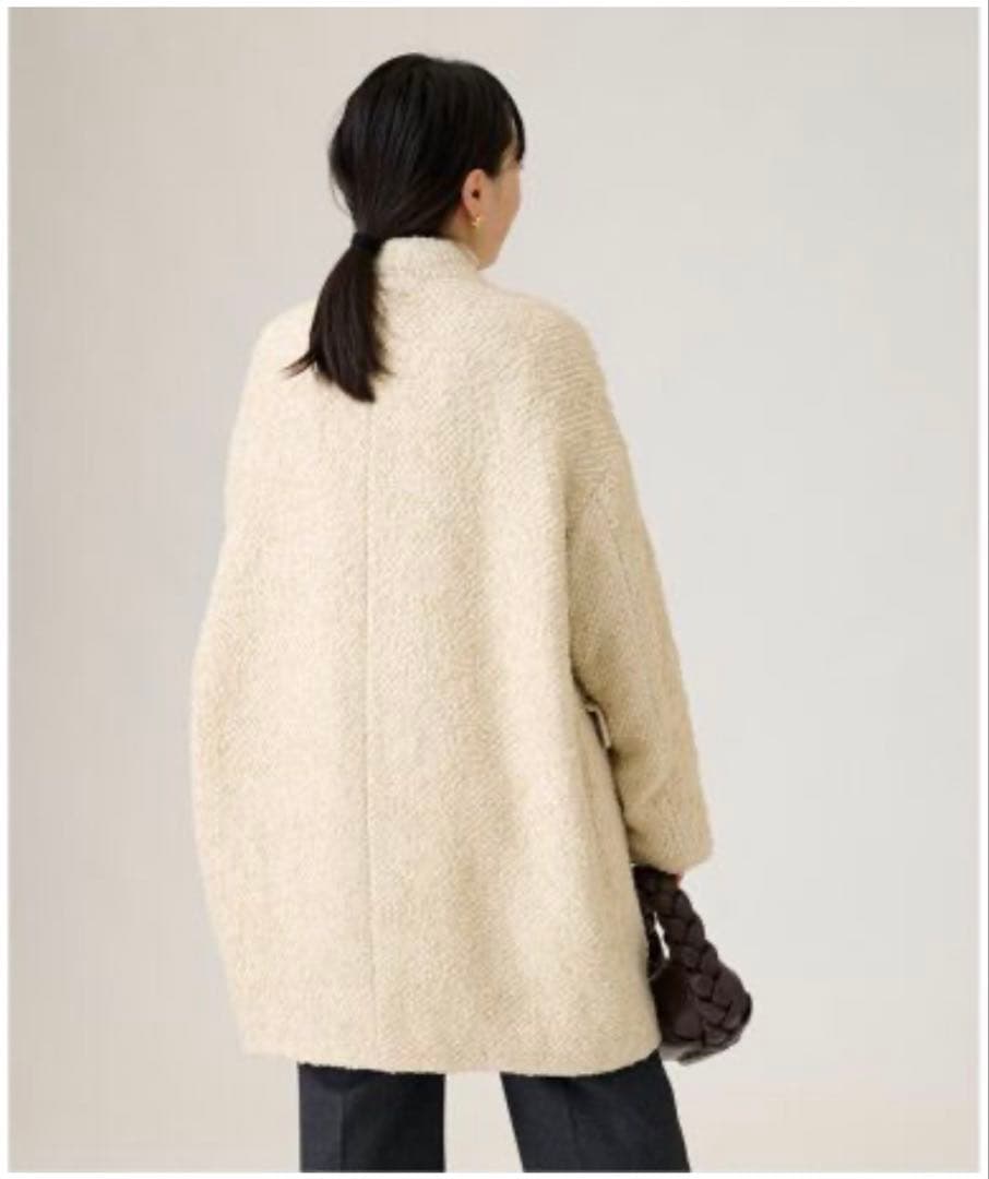 ジャーナルスタンダードレサージュ　コクーンミドルコードベージュ年内発送26日まで