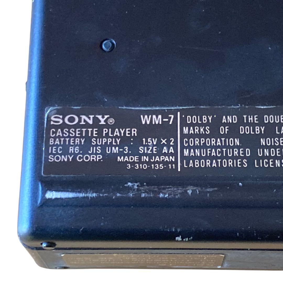 SONY カセットウォークマン　WM-7