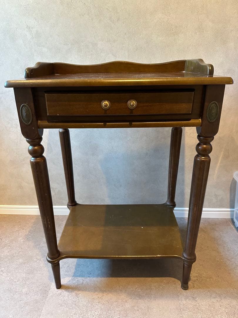 アンティーク コンソールテーブル サイドテーブル 電話台 茨城県 引取歓迎
