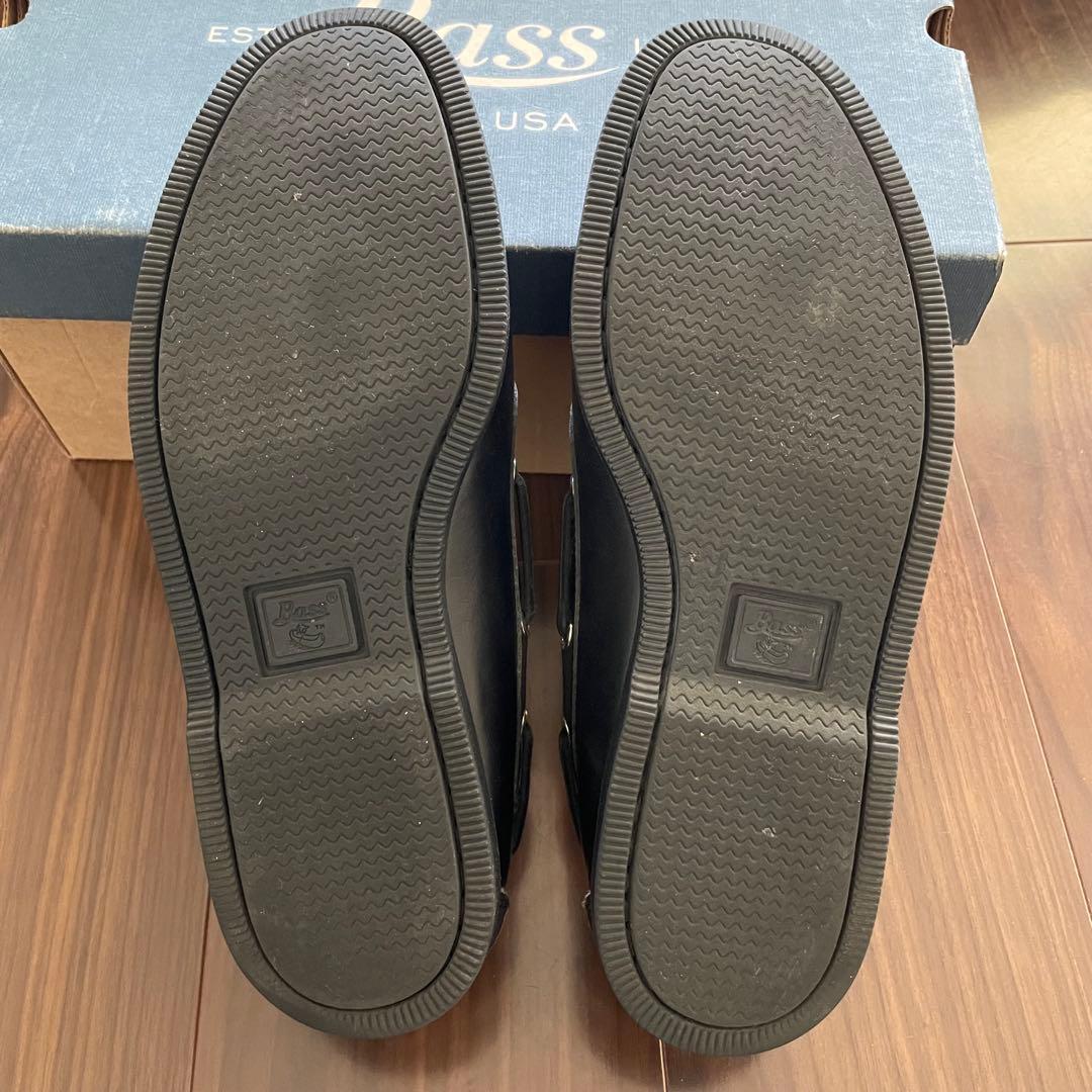 G.H. Bass & Co. ブラックデッキシューズ　US8（26cm相当）