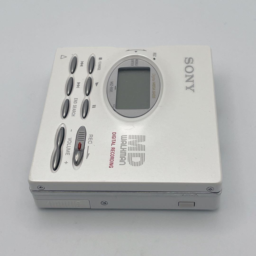 【美品】MDウォークマン MZ-R910 ポータブルMDレコーダーWALKMAN