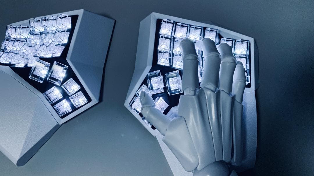 自作分割キーボード DactyI Pro 52