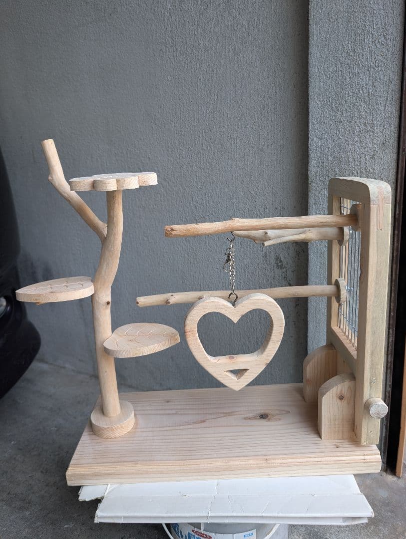 バードアスレチック30 折りたたみ式、止まり木アレンジ可能