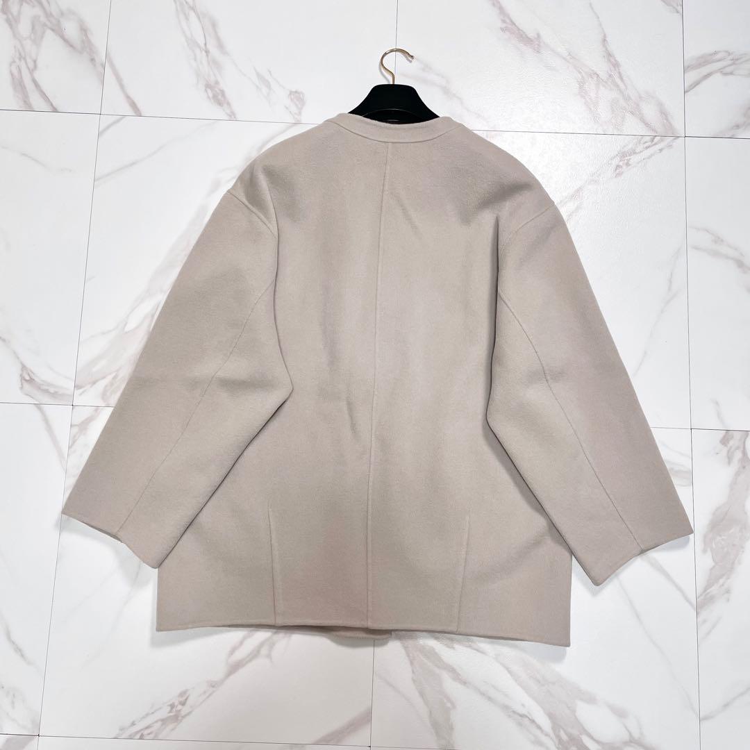 近年✨SLOBE IENA ダブルフェイスウールショートコクーンコート