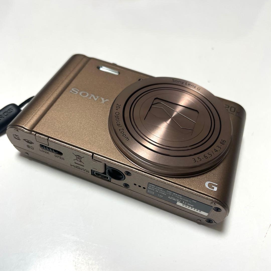 美品SONY DSC-WX300 デジタルカメラ /ソフトキャリングケースセット