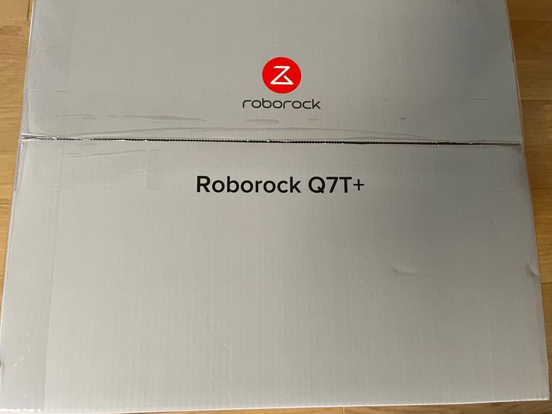【新品未開封品】Roborock Q7T+ ロボット掃除機 本体&ドック